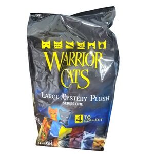 Warrior Cats Large Mystery Plush Series One 4 to Collect